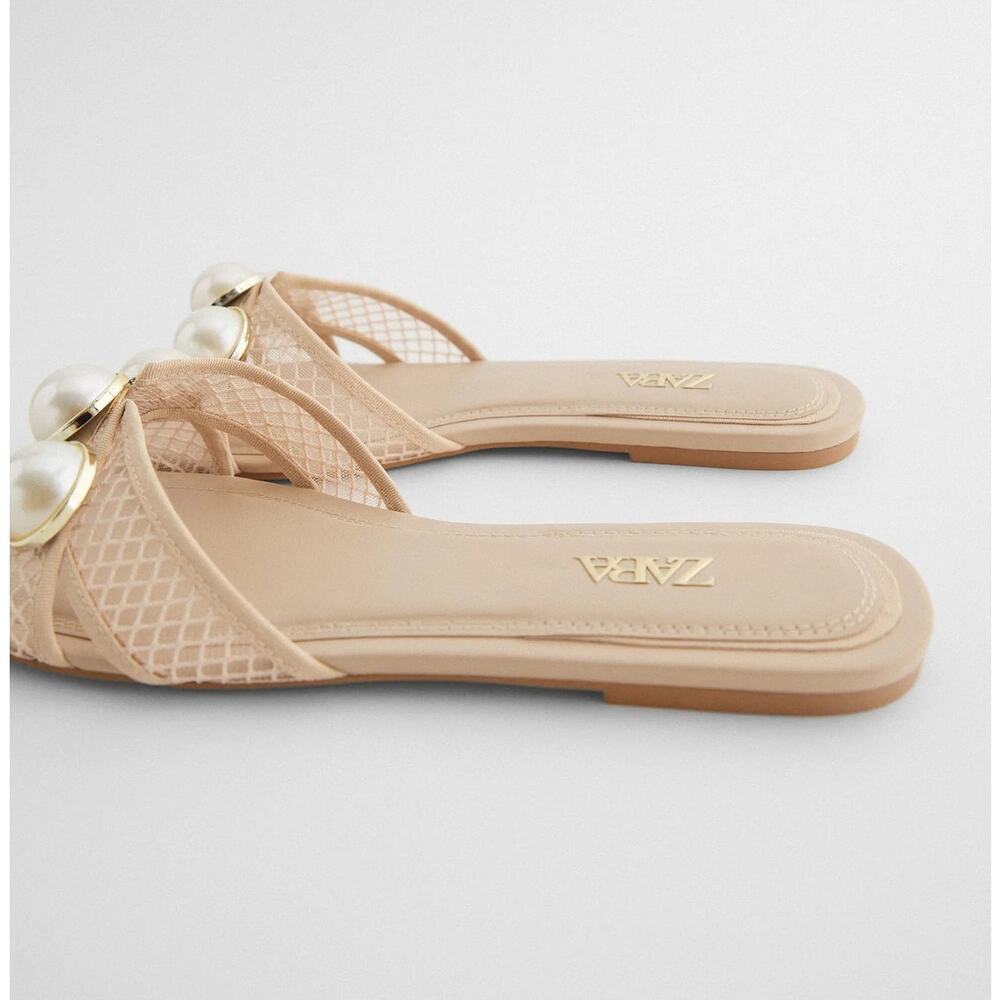 ZARA Mesh Slides NWT NWT - image 11